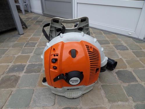 Stihl bladblazer BR600, Tuin en Terras, Bladblazers, Gebruikt, Ruggedragen, Benzine, Ophalen of Verzenden