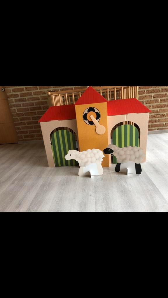 Tiktak huis xxl, Kinderen en Baby's, Speelgoed | Educatief en Creatief, Zo goed als nieuw, Ophalen