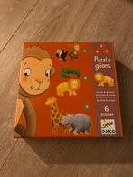 Puzzel djeco dieren 3+, 6 puzzels met grote stukken, Ophalen, Zo goed als nieuw