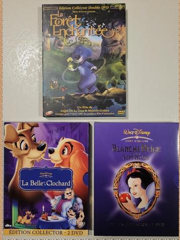 Lot de DVD Collector Disney