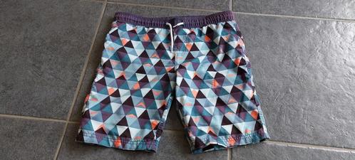 Geblokte zwemshort (Mt. 158/164), Kinderen en Baby's, Kinderkleding | Kinder-zwemkleding, Gebruikt, Zwembroek, Maat 158, Jongen