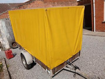 gesloten aanhangwagen, Enlèvement, Utilisé