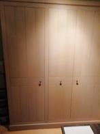 Landelijke kleerkast fineer eik vergrijsd, Huis en Inrichting, Ophalen, ??, Zo goed als nieuw, ??