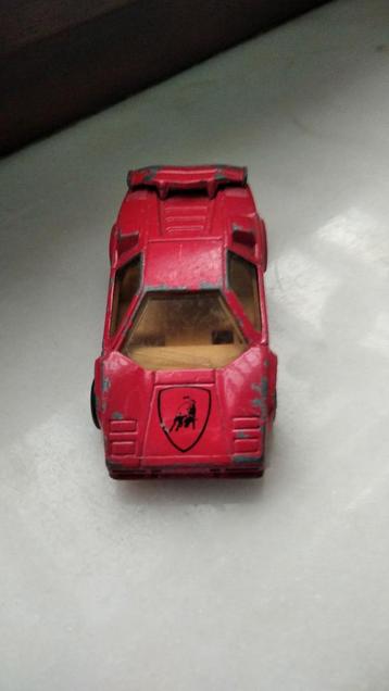 Miniatuur Lamborghini Countach LP500S 1978 Matchbox, Enlèvement ou Envoi, Matchbox