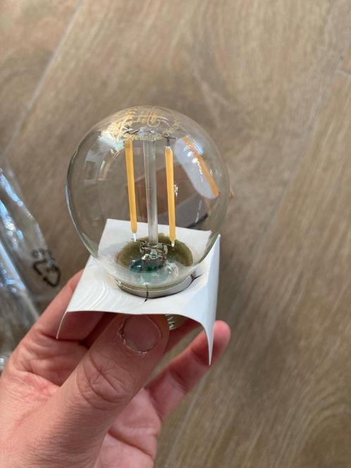 LED Filament P45 Lamp Luedd - NIEUW, Maison & Meubles, Lampes | Lampes en vrac, Neuf, Ampoule LED, Enlèvement