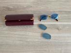 Zonnebril Cartier, Handtassen en Accessoires, Zonnebrillen en Brillen | Dames, Overige merken, Zonnebril, Blauw, Ophalen of Verzenden