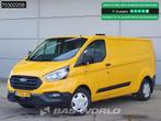 Ford Transit Custom 130PK L2H1 Trekhaak LED Xenon Airco Crui, Auto's, Lederen bekleding, Stof, Euro 6, 2131 kg