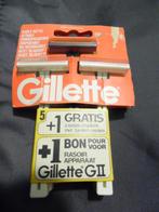 GILLETTE  GII - scheerapparaat met tandem mesjes, Enlèvement ou Envoi, Neuf, Tout le visage, Soins