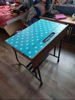 Vintage schoolbank /bureau, Ophalen