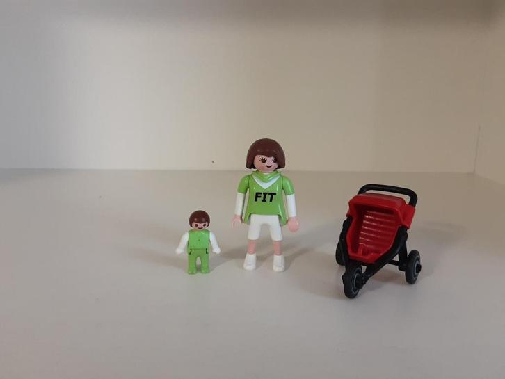 PLaymobil mama met baby en buggy - verschillende sets, Kinderen en Baby's, Speelgoed | Playmobil, Zo goed als nieuw, Complete set