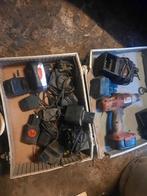 Boormachine oplader batterij alles op de fotos, Doe-het-zelf en Bouw, Ophalen of Verzenden, Boormachine