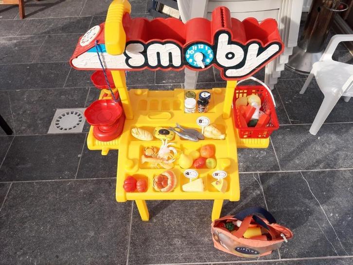speelgoed winkeltje Smoby, Kinderen en Baby's, Speelgoed | Speelkeukens, Zo goed als nieuw, Kunststof, Ophalen