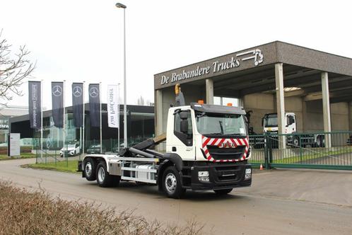 Iveco Stralis 460 6x2/4 Lift & stuuras - voor LANGE CONTAINE, Auto's, Vrachtwagens, Bedrijf, Te koop, Radio, Trekhaak, Iveco, Diesel