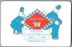 speelkaart - LK8168 - Pepsi fest 1998, Verzamelen, Speelkaarten, Jokers en Kwartetten, Ophalen of Verzenden, Zo goed als nieuw