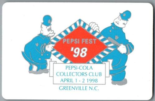 cartes à jouer - LK8168 - Pepsi fest 1998, Collections, Cartes à jouer, Jokers & Jeux des sept familles, Comme neuf, Carte(s) à jouer