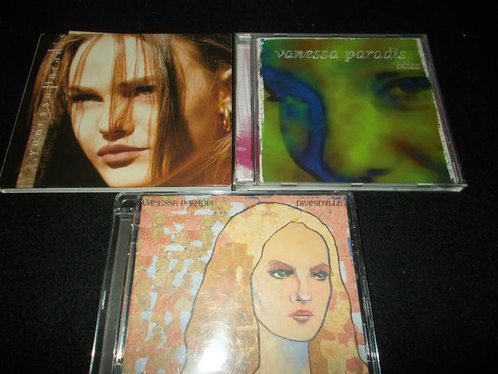 VANESSA PARADIS - 3CD's samen te koop in 1 Lot., CD & DVD, CD | Francophone, Envoi
