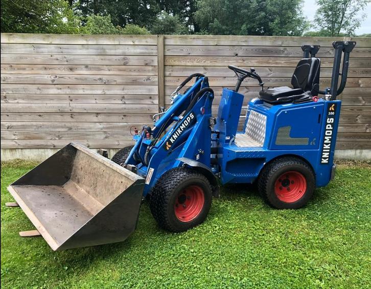 Knikmops KM100, Zakelijke goederen, Machines en Bouw | Kranen en Graafmachines, Wiellader of Shovel, Ophalen