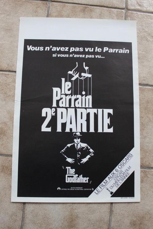 filmaffiche The Godfather 2 Al Pacino filmposter affiche, Collections, Posters & Affiches, Comme neuf, Cinéma et TV, A1 jusqu'à A3