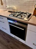 RECHTE KEUKEN INCLUSIEF APPARATUUR 4,05 METER, Wit, Enkelwandige keuken, Ophalen of Verzenden, Hout