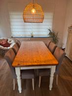 Landelijke houten tafel, Ophalen, Gebruikt, Landelijk, Grenenhout