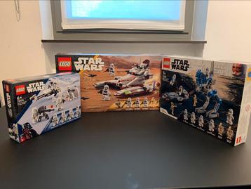 Lego star wars 75280 - 75320 - 75342 (retired sets)
