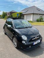 Abarth 500c, Auto's, Cabriolet, Zwart, Leder, Handgeschakeld