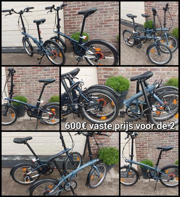 2x vouwfietsen  beschikbaar voor biedingen