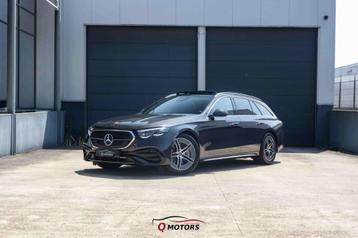 Mercedes-Benz E 300 Break PHEV AMG-NEWMODEL-LED-360-PANO-DIS beschikbaar voor biedingen