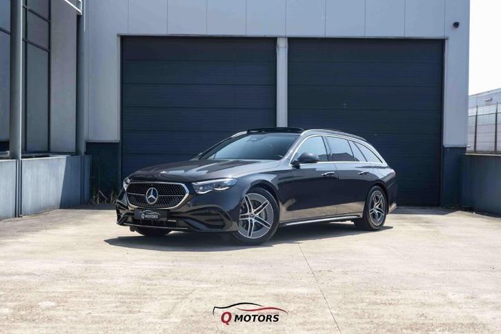 Mercedes-Benz E 300 Break PHEV AMG-NEWMODEL-LED-360-PANO-DIS, Auto's, Mercedes-Benz, Bedrijf, Te koop, E-Klasse, 360° camera, ABS