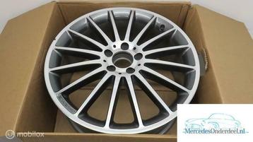 1X A1764010502 7X21 W117 W176 AMG Velg HIMALAYA GREY MID beschikbaar voor biedingen