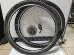 Paire roues VTT shimano Deore 9v _complète, Gebruikt, Mountainbike, Shimano, Ophalen