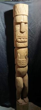 magnifique Tiki 150 cm en bois de cocotier, Bois, Enlèvement ou Envoi, Neuf