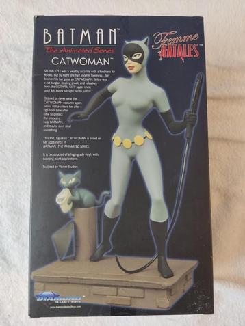 Statue animée Batman Catwoman