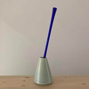 Soliflore géant de Henry Dean en verre de Murano, années 90, Enlèvement ou Envoi