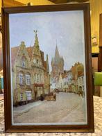 Ieper toont Louis Titz/Ets Jean Malvaux, Deurposter of groter, Ophalen of Verzenden, Reclame, Rechthoekig Staand