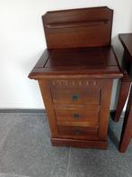 Koloniaal bed met nachtkastjes en kaptafel KOOPJE, Huis en Inrichting, Ophalen, Bruin, Koloniaal, Tweepersoons