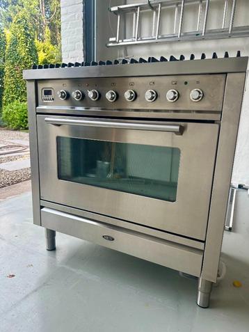 Boretti gasfornuis (VT96IX), Gaz, Enlèvement, Utilisé, Air chaud