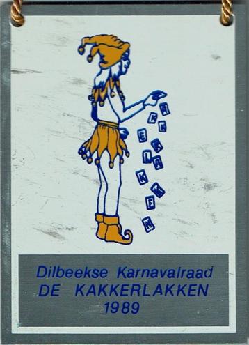 Médaille de carnaval De Kakkerlakken Dilbeek