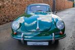 Porsche 356 C 1600 C Irishgreen / OLDTIMER / BELGISCHE WAGEN, Auto's, Oldtimers, 4 zetels, Achterwielaandrijving, Leder, Handgeschakeld