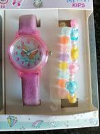nieuw horloge + armband meisje, Ophalen of Verzenden, Nieuw, Meisje
