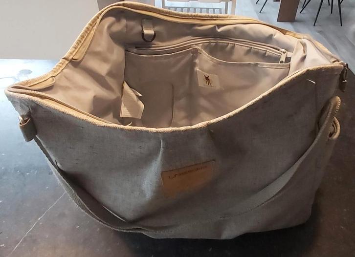 Grote Lassig luiertas voor tweeling:, Kinderen en Baby's, Luiertassen, Gebruikt, Schoudertas, Ophalen