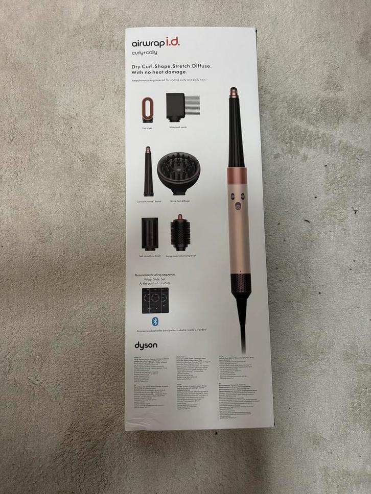 Dyson Airwrap i.d. (Curly & Coily) – NIEUW in doos, Handtassen en Accessoires, Uiterlijk | Haarverzorging, Nieuw, Haardroger, Ophalen of Verzenden