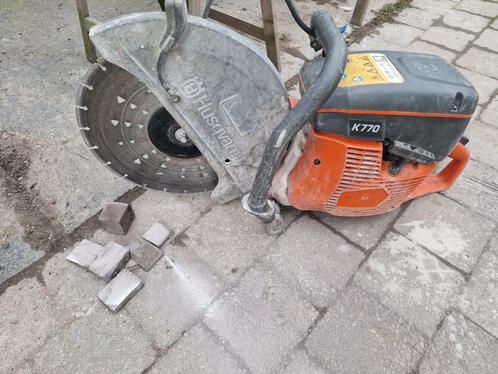 Husqvarna K770 Ø350 bandenzaag/ betonzaag, Doe-het-zelf en Bouw, Gereedschap | Zaagmachines, Zo goed als nieuw, 1200 watt of meer