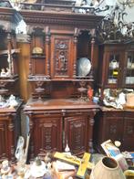2 kasten 1890 eik/notelaar Renaissancestijl, Antiek en Kunst, Ophalen