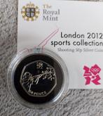 UK 50 pence zilver B/UNC 2011. Olympische Spelen Londen., Verzenden, Zilver