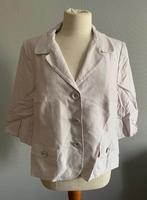 Lichtroze blazer met driekwartsmouw Devernois maat 48, Kleding | Dames, Jasjes, Kostuums en Pakken, Verzenden, Maat 46/48 (XL) of groter