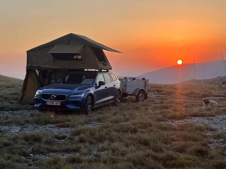 Daktent - Te Huur, Caravans en Kamperen, Tenten, tot en met 2, Zo goed als nieuw, Ophalen