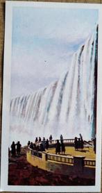 Verzamelprent reeks De 100 wereldwonderen: Niagara rivier, Verzamelen, Ophalen of Verzenden, Gebruikt, Overige onderwerpen, Prent