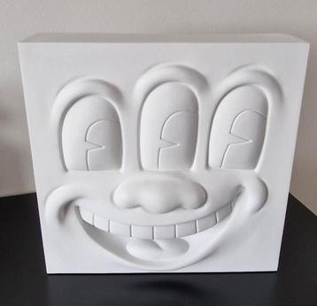 Keith Haring - Three-Eyed Smiling Face 