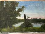 Tableau peinture à l’huile signée de mon grand-père Closset, Verzamelen, Postkaarten | Buitenland